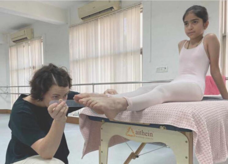 Measuring for Pointe Shoes